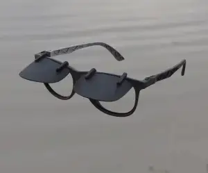 Sunglasses with visor