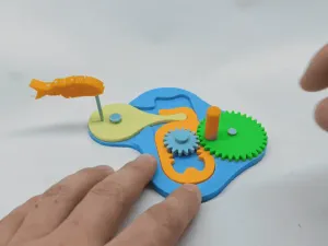 Mechanical Transmission Toy – A Swimming Fish