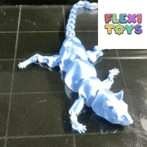 CUTE FLEXI PRINT-IN-PLACE RAT