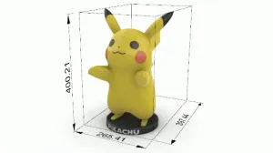 PIKACHU LIFE SIZE 1:1