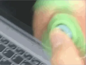Explosive armor fingertip gyroscope