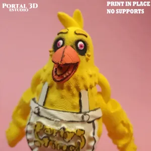 Chica mimic / PRINT-IN-PLACE WITHOUT SUPPORT