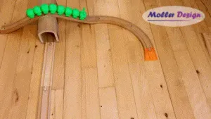 Flexible caterpillar train