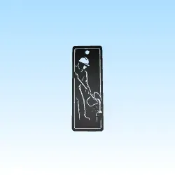 Bookmark foundry metal worker