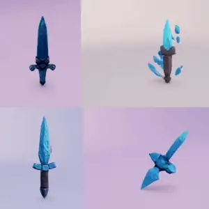 Diamond Knife Set (pack)