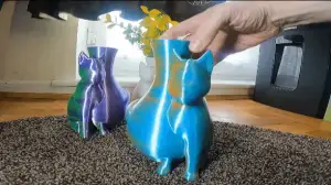 Cat Vase