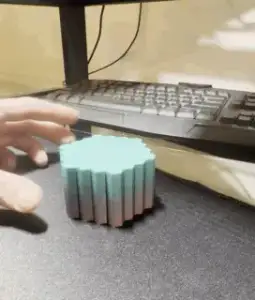 Hex Sliding Fidget Cubes