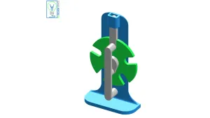 PIN AND SLOT WHEEL MECHANISM