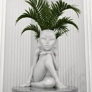 GIRL VASE/PLANTER "NYMPH EDITION"