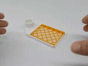 Aquarium bottom filter intake with mesh / strainer
