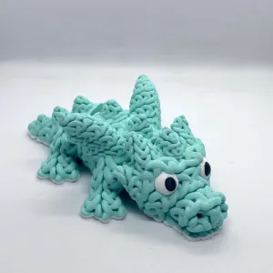 Knitted Flexi Dragon