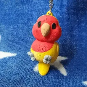 Lovebird Keychain
