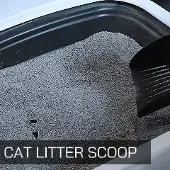Cat litter scoop