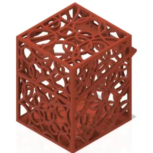 Circle Pattern Deck Box