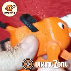 🐾 Chainsaw Man's Pochita - Articulated 3D