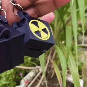 Nuke Button ( Clicker keychain )