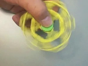 Hollowed Double-Static Gyroscope - Threaded Edition