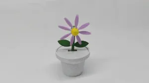 Rotating Petals, Nodding Head Car Ornament