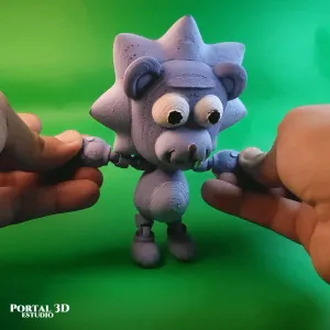 TEDDY RICK / PRINT-IN-PLACE WITHOUT SUPPORT /3MF