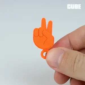 PRINT-IN-PLACE VICTORY KEYCHAIN