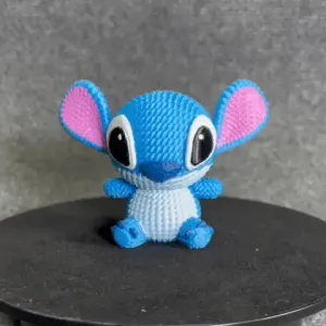 Stitch Knitted - Crochet - STL & 3mf Multicolor