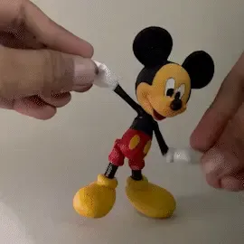 Mickey Mouse Articulated Toy.