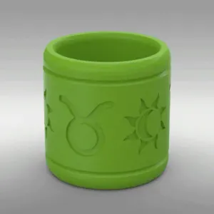 Napkin ring / Zodiac signs / Taurus