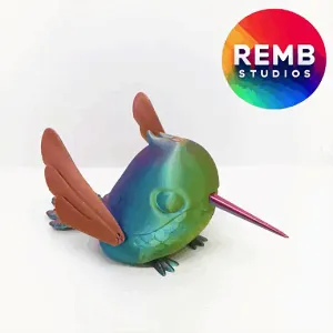 Flexi Hummingbird | Articulated Hummingbird
