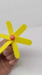 Bicycle Handlebar Pinwheel - with Handlebar Clip