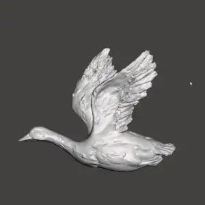 goose in flight