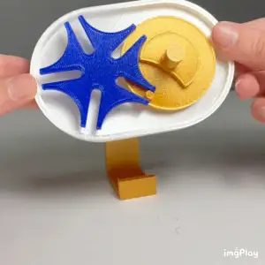 GENEVA GEARS MECHANISM - MECHANICAL TOY for HOME