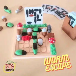 WORM ESCAPE - RUSH HOUR GAME (bugs edition)