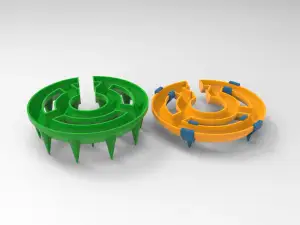 🌱 Dual Water Dispenser for Plants – Deep Root Irrigation