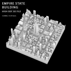 EMPIRE STATE BUILDING CITY MODEL