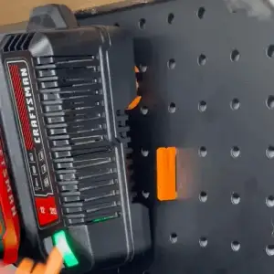Battery Holder - Pegboard or Wall Mount