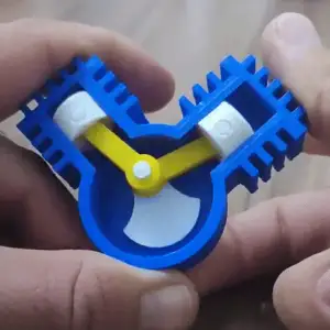 V2-Engine Fidget Toy (for Petrol Head)