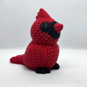 Knitted Cardinal