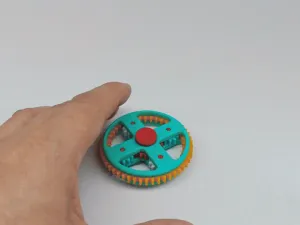 Interlocking Gear Stress Relief Toy