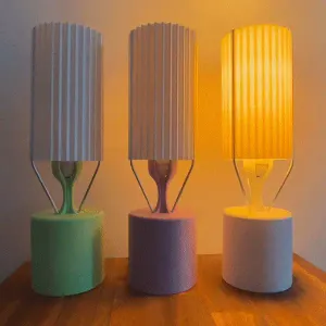 Lampe vague, Wave lampe,