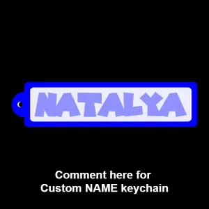 Natalya- keychain