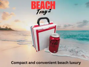 BEACH TRAY 2 - COMPACT AND CONVENIENT BEACH LUXURY