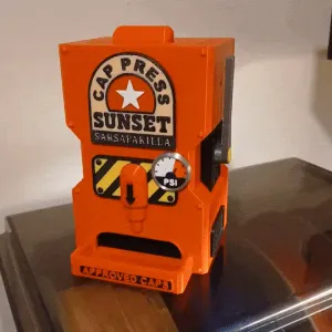 Fallout Sunset Sarsaparilla Cap Press — Mini M&M Candy