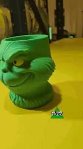 Christmas Holiday GRINCH Cup Pencil Holder