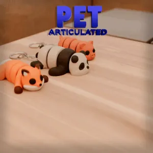 ARTICULATED PACK KEYCHAIN