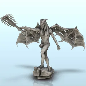 Satanus infernal daemon (+ presupported version) (9) - minia