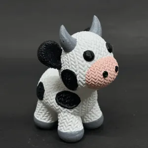 Knitted Cow
