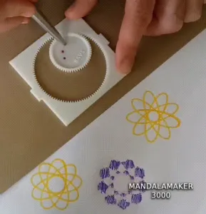 MandalaMaker 3000 – 🌀🎨 Create, Color and Relax!