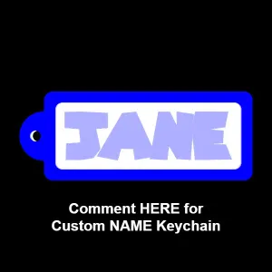 Jane- keychain