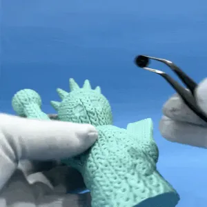 Knitted Statue Of Liberty (Multiparts)