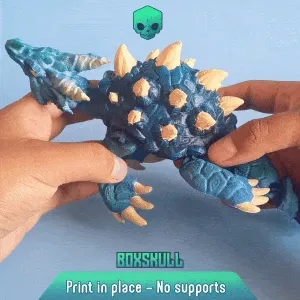 AQUATIC TURTLE DRAGON - FLEXI